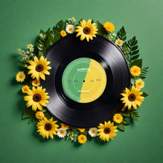 Vinyl record visual #8605