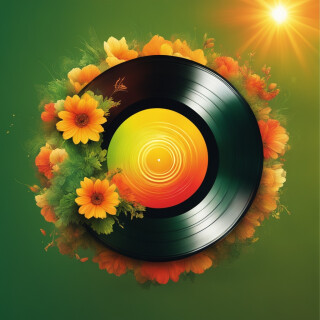 Vinyl record visual #8603