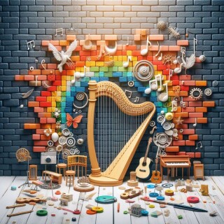 Harp visual #8326