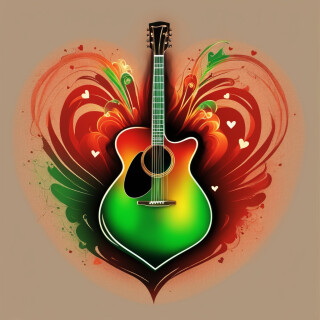 Guitar visual #8410