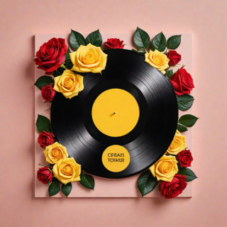 Vinyl record visual #8602