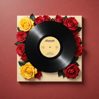 Vinyl record visual #8600