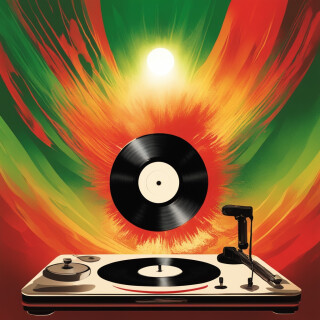 Vinyl record visual #8601