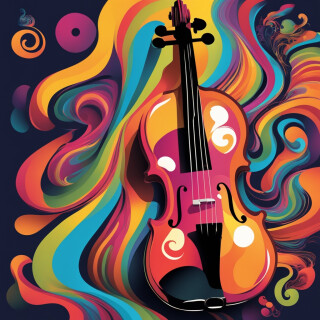Violin visual #8641