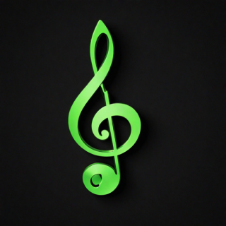 Music note visual #8616