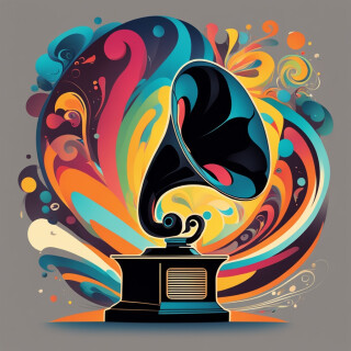 Gramophone visual #8629