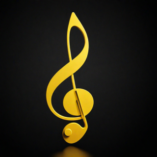 Music note visual #8614