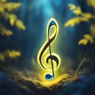 Music note visual #8985