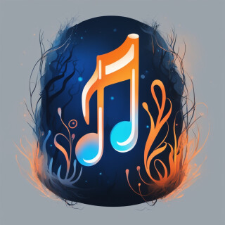 Music note visual #8984