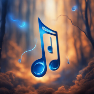 Music note visual #8981