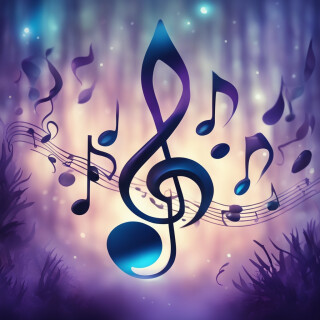 Music note visual #8979