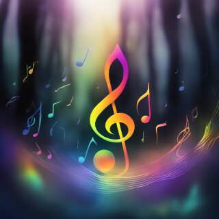 Music note visual #8978