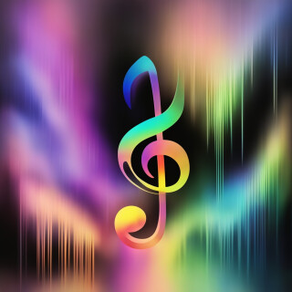 Music note visual #8973