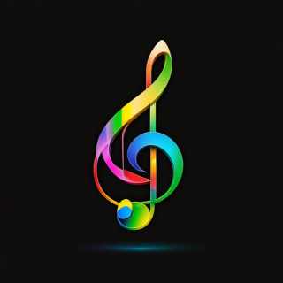 Music note visual #8970