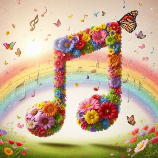 Music note visual #8968