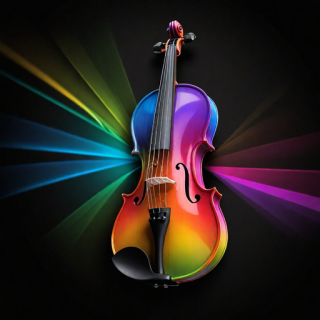Violin visual #8927