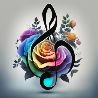 Music note visual #8967