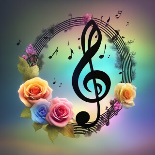 Music note visual #8965