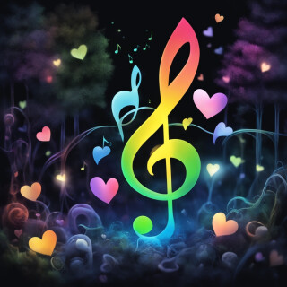 Music note visual #8961