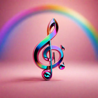 Music note visual #9043