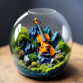 Violin visual #9032