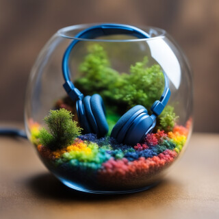 Headphones visual #9030