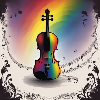 Violin visual #9033