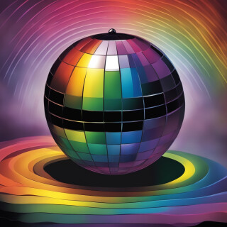 Disco ball visual #9016