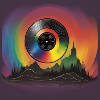 Vinyl record visual #9005
