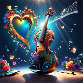 Violin visual #9131