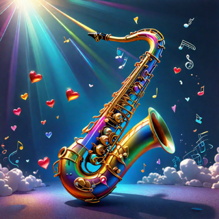 Saxophone visual #9071