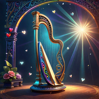 Harp visual #9235