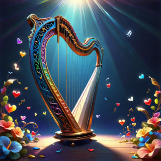 Harp visual #9236