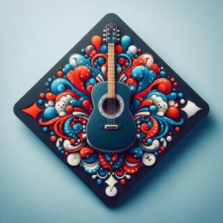 Guitar visual #9152