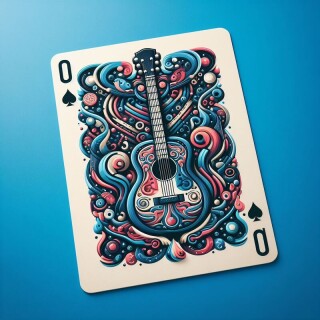 Guitar visual #9150