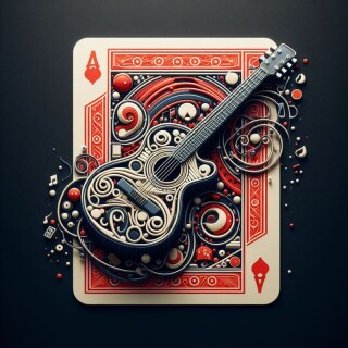 Guitar visual #9149