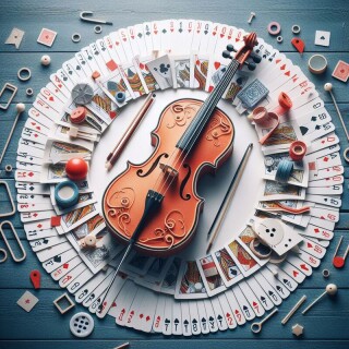 Violin visual #9128