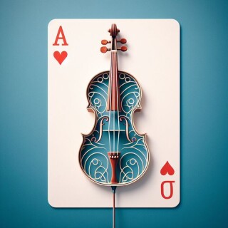 Violin visual #9127