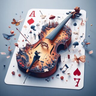 Violin visual #9125