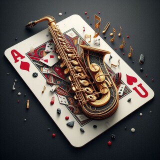 Saxophone visual #9070