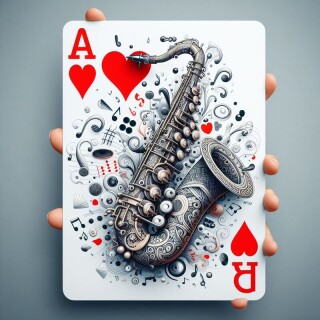 Saxophone visual #9068
