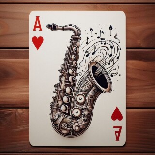Saxophone visual #9067