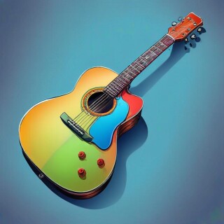 Guitar visual #9147