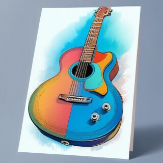 Guitar visual #9146