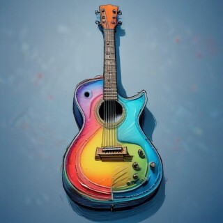 Guitar visual #9145