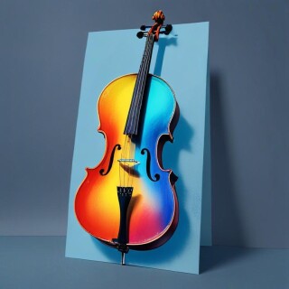 Violin visual #9124