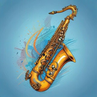 Saxophone visual #9065