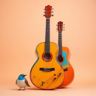 Guitar visual #9143