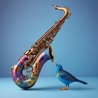 Saxophone visual #9062