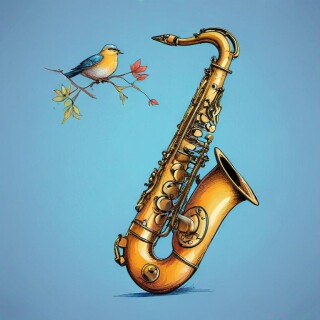 Saxophone visual #9061